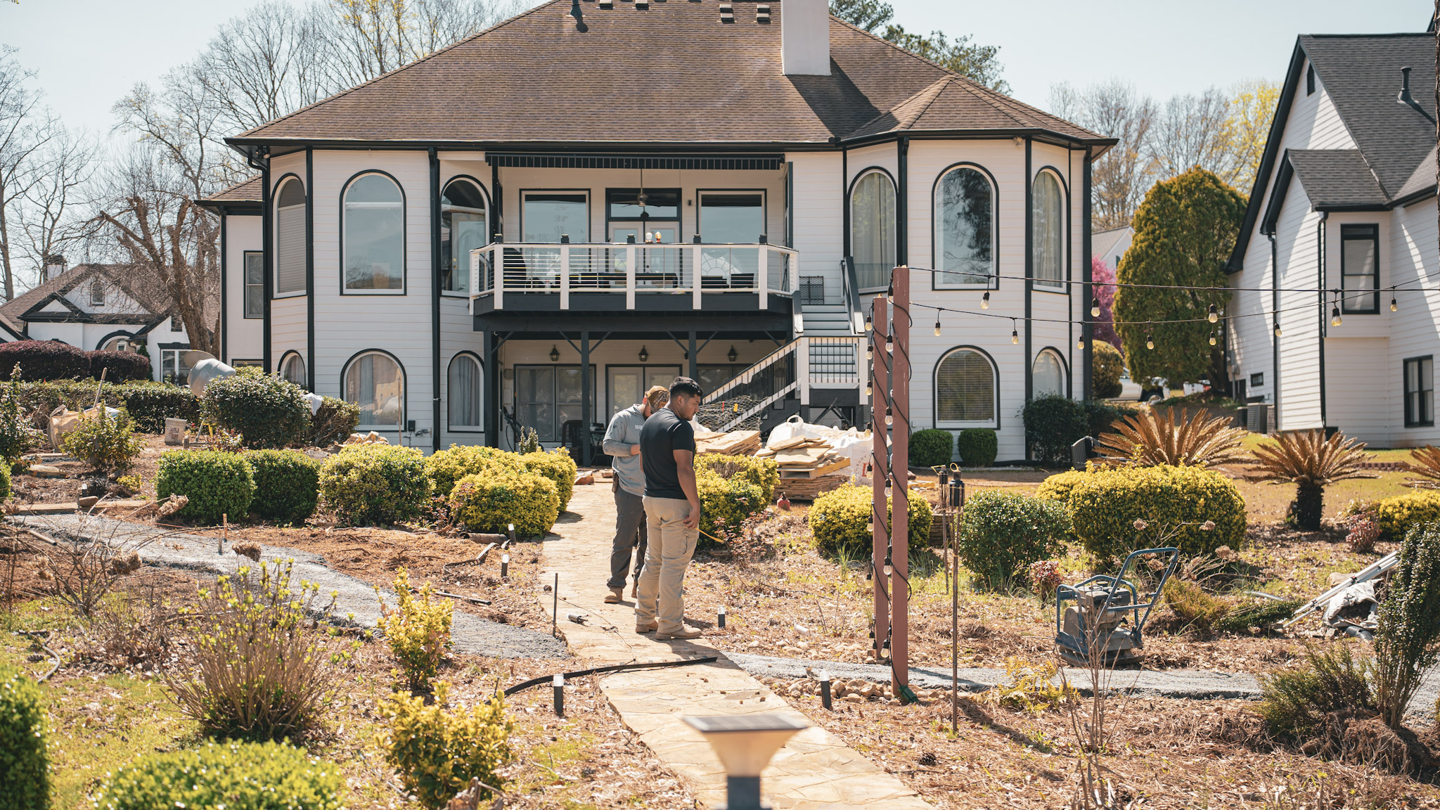 Completed MX House exterior transformation